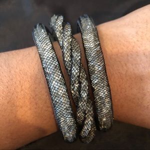 Black Crystal Mesh Bracelets ♦️Final Price♦️